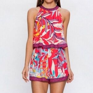 NWT Flying Tomato Tropical Romper